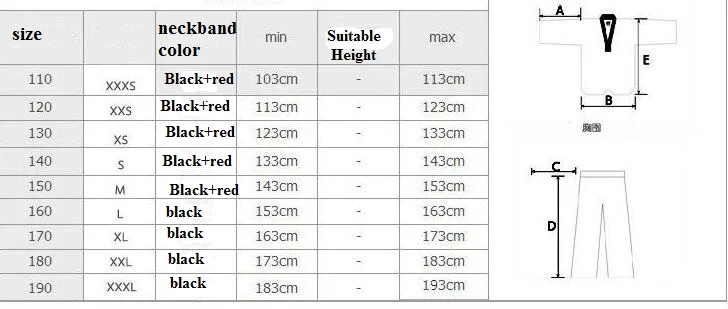 Taekwondo Uniform ForKids Taekwondo Student Uniform taekwondo training suit