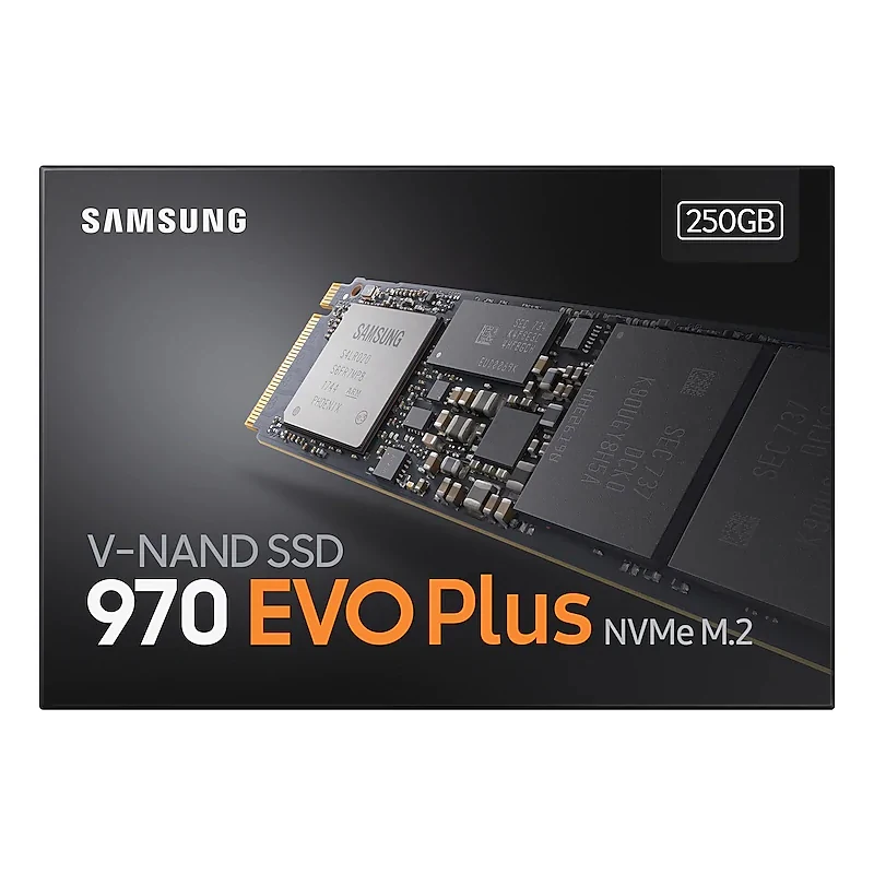 Samsung 970 EVO PLUS M.2 SSD 250GB 500GB 1TB nvme pcie Internal Solid State Disk HDD Hard Drive inch Laptop Desktop PC Disk 
Samsung 970 EVO PLUS M.2 SSD 250GB 500GB 1TB nvme pcie Internal Solid State Disk HDD Hard Drive inch Laptop Desktop PC Disk