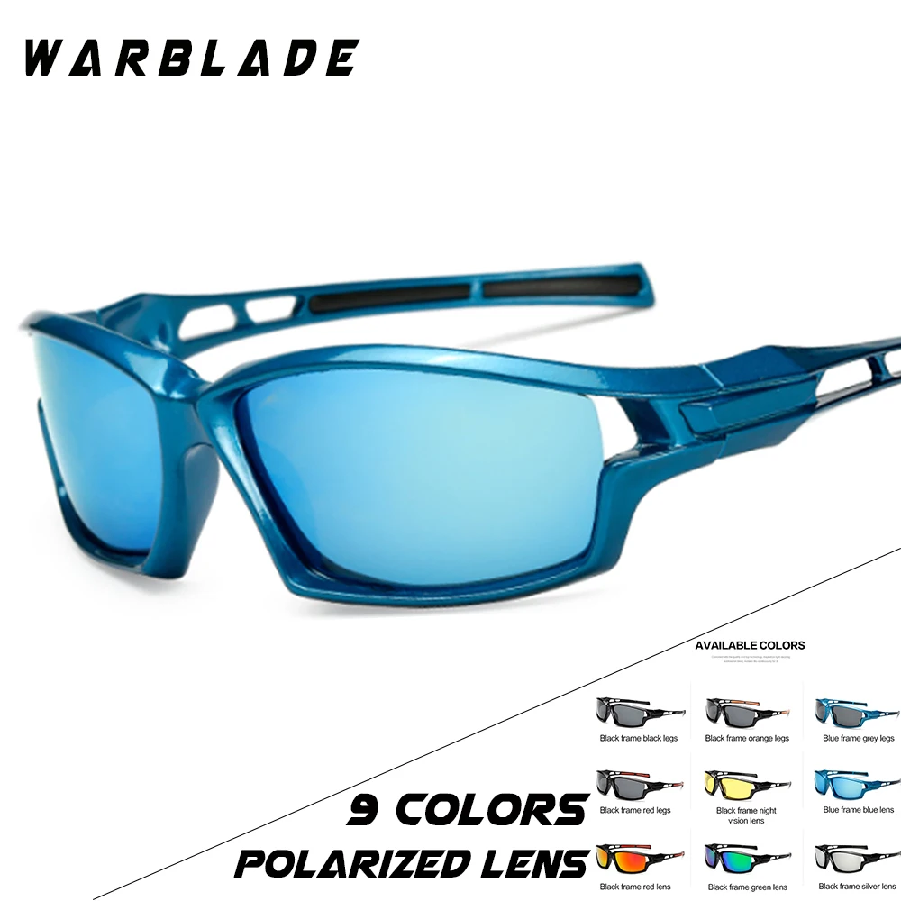 WARBLADE Sport Sunglasses Polarized Men Women Brand Designer Driving Fishing Sun Glasses Black Frame Eyewear Accessories
WARBLADE Sport Sunglasses Polarized Men Women Brand Designer Driving Fishing Sun Glasses Black Frame Eyewear Accessories