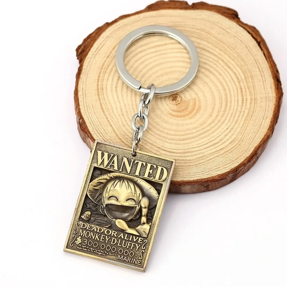 Anime KeyChain Figure Japanese Straw Hat Skull Luffy Pendant Key Chain Metal Bag llaveros sleutelhanger Double Trinket
Anime KeyChain Figure Japanese Straw Hat Skull Luffy Pendant Key Chain Metal Bag llaveros sleutelhanger Double Trinket