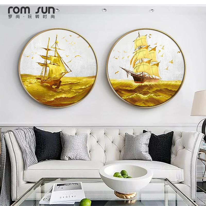 Nordic Style Golden Sailing Boat Canvas Painting Nautical Landscape Poster Print Fashion Wall Art Pictures For Living Room Aisle
Nordic Style Golden Sailing Boat Canvas Painting Nautical Landscape Poster Print Fashion Wall Art Pictures For Living Room Aisle