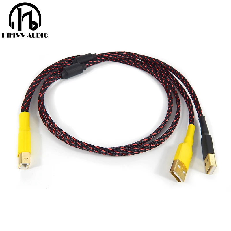 Высококачественный (сигнал питания) отдельный USB кабель A к B источник