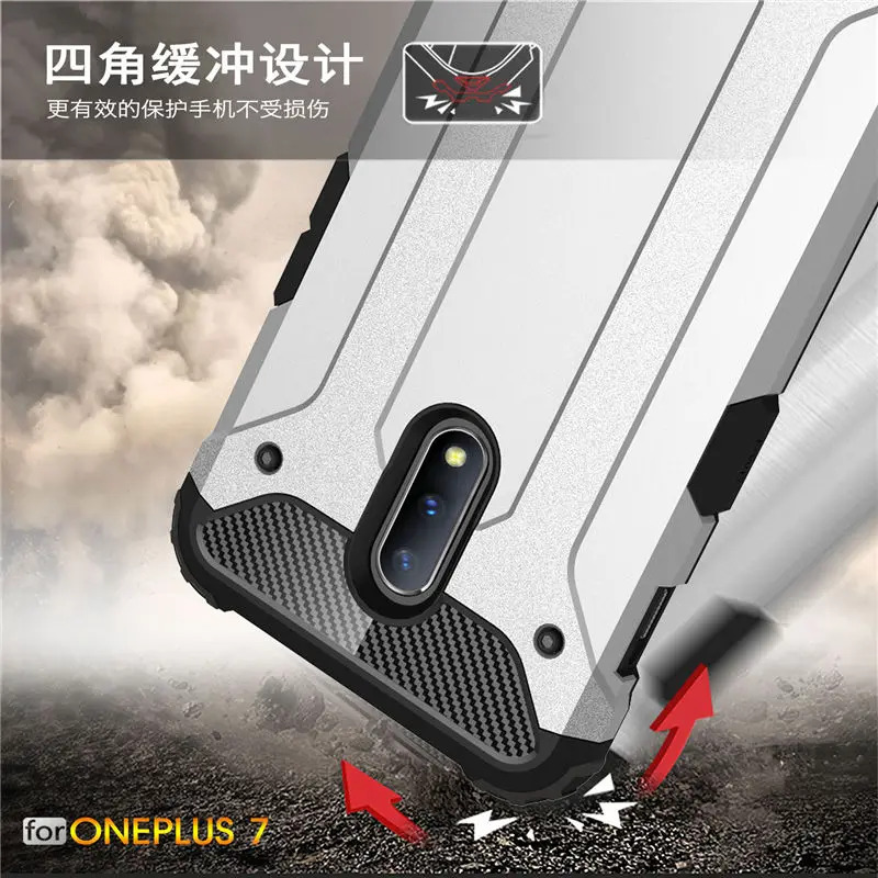 For OnePlus 7 Armor Hybrid Hard Silicone Shockproof Case For OnePlus 7 Pro 1 7 Phone Cases Hard Back Cover Capa Funda One plus 7
For OnePlus 7 Armor Hybrid Hard Silicone Shockproof Case For OnePlus 7 Pro 1 7 Phone Cases Hard Back Cover Capa Funda One plus 7