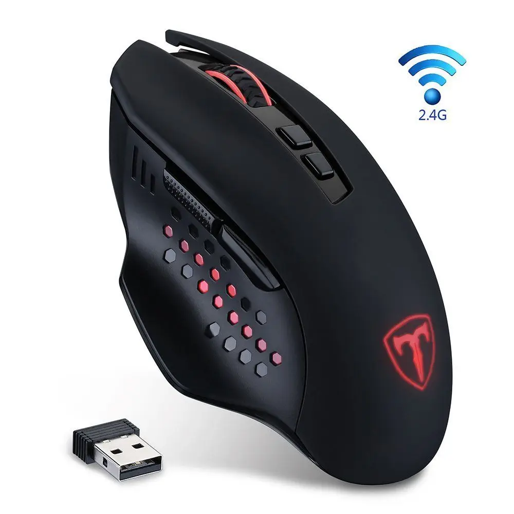Беспроводная оптическая эргономичная игровая мышь X11 2 4 ГГц 800/1200/1600/2000/4800DPI + 7