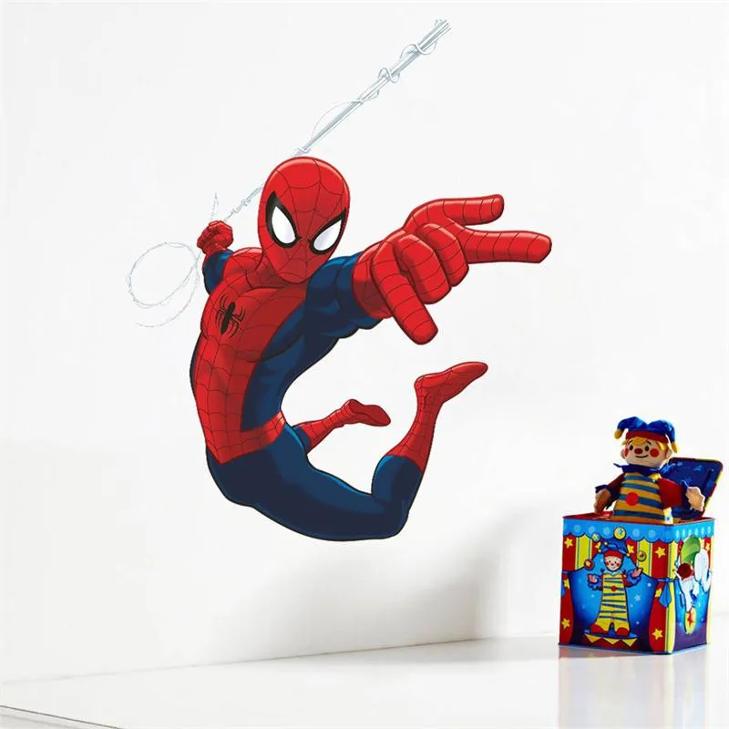newest marvel spiderman wall stickers for kids rooms home decor cartoon disney wall decals pvc mural art diy posters
newest marvel spiderman wall stickers for kids rooms home decor cartoon disney wall decals pvc mural art diy posters