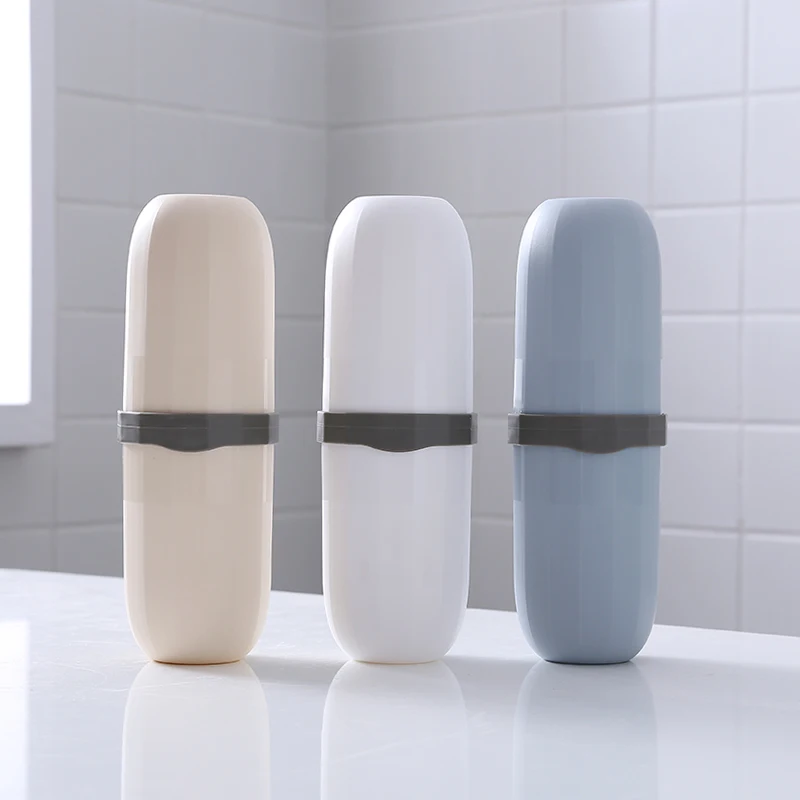 Portable Travel Toothpaste Toothbrush Holder Cap Case Household Clean Storage Box Outdoor Cup Bathroom Accessories | Дом и сад