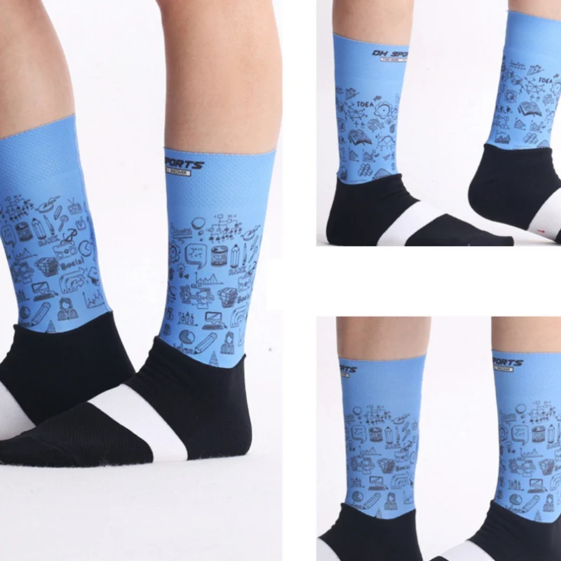 Sport Socks Print Basketball Cycling Sweat Absorbing Anti Slip Socks Running Outdoor Football Hiking Athletic Socks Men Women
Sport Socks Print Basketball Cycling Sweat Absorbing Anti Slip Socks Running Outdoor Football Hiking Athletic Socks Men Women