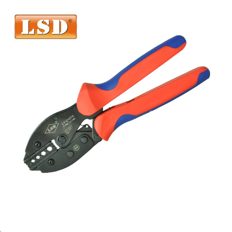hand crimping plier for non-insulated terminals,2-10mm2 carbon steel hand tool LY-210TX crimper
hand crimping plier for non-insulated terminals,2-10mm2 carbon steel hand tool LY-210TX crimper