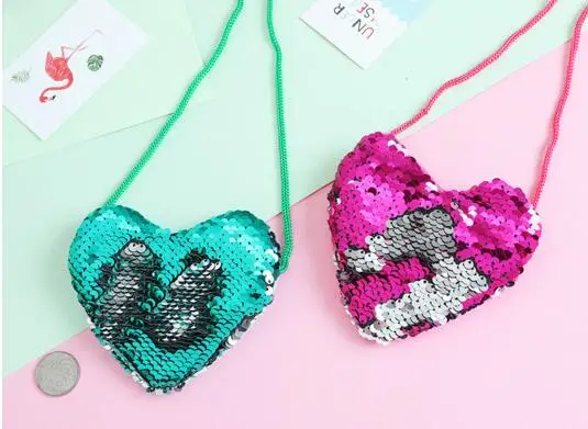 Bling Sequins Double Color Loving Heart Kids Shoulder Coin Bag Girls Mini Messenger Bag Cute Boys Coin Purse Children Handbags
Bling Sequins Double Color Loving Heart Kids Shoulder Coin Bag Girls Mini Messenger Bag Cute Boys Coin Purse Children Handbags