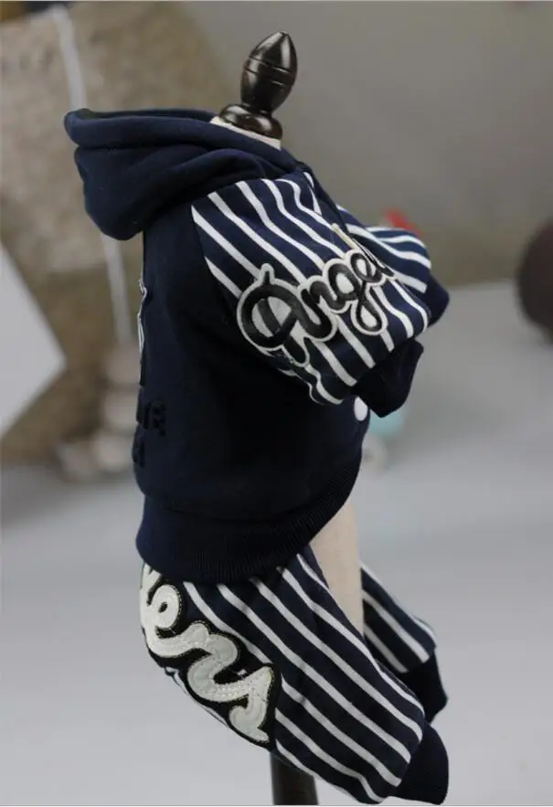 Winter Four-legged Dog Hoodie Handsome Pet Jumpsuit Warm Clothes for Small Apparel XS S M L XL XXL | Дом и сад