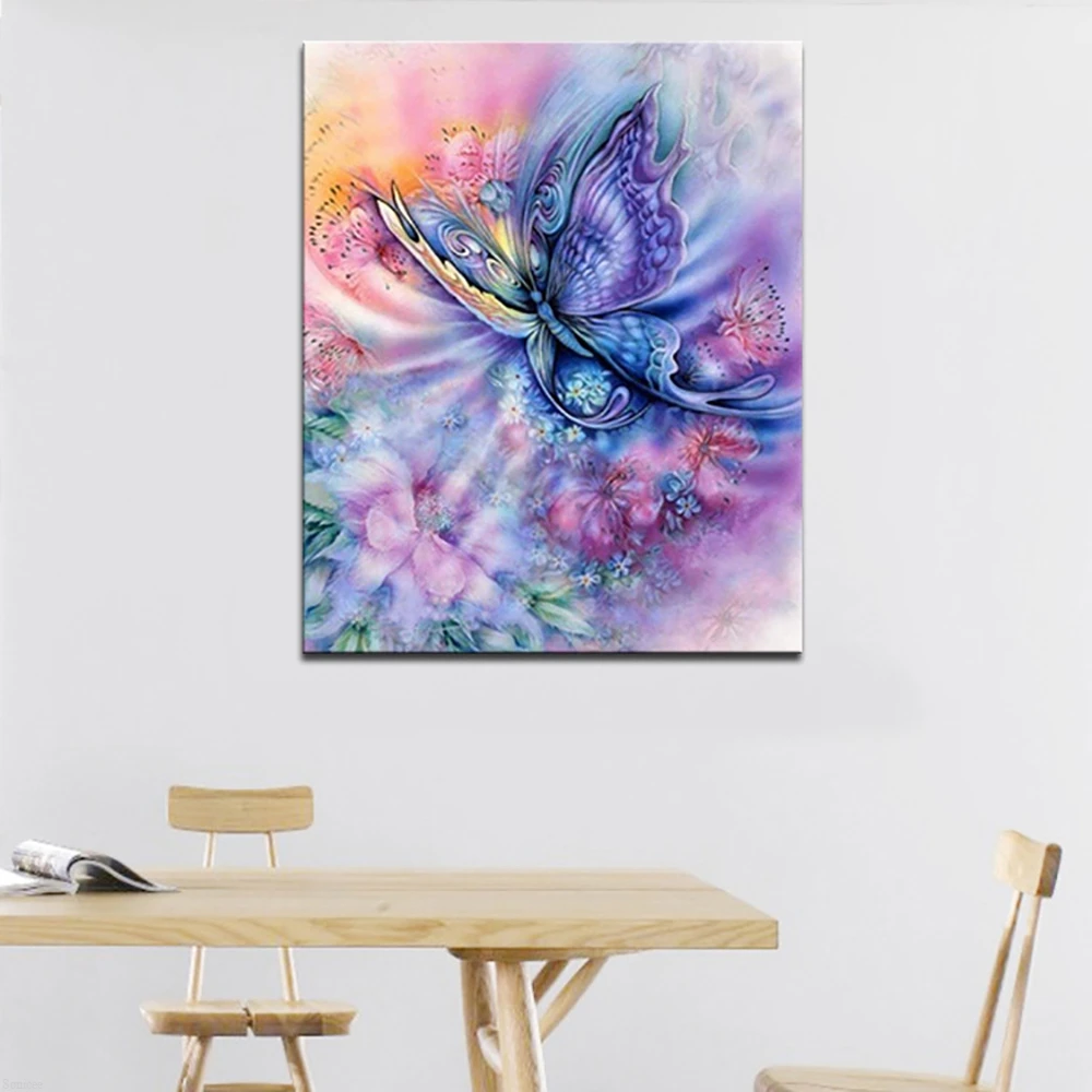 Dream Butterfly Flowers Diamond Painting Colorful 5D DIY Cross Stitch Craft Full Drills Rhinestone Paint Home Wall Decoration 1
Dream Butterfly Flowers Diamond Painting Colorful 5D DIY Cross Stitch Craft Full Drills Rhinestone Paint Home Wall Decoration 1
