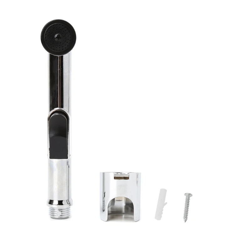 Toilet Handheld Bidet Sprayer Shattaf Cloth Diaper Sprayer ABS Polished Chrome Shower Head WF4458037
Toilet Handheld Bidet Sprayer Shattaf Cloth Diaper Sprayer ABS Polished Chrome Shower Head WF4458037
