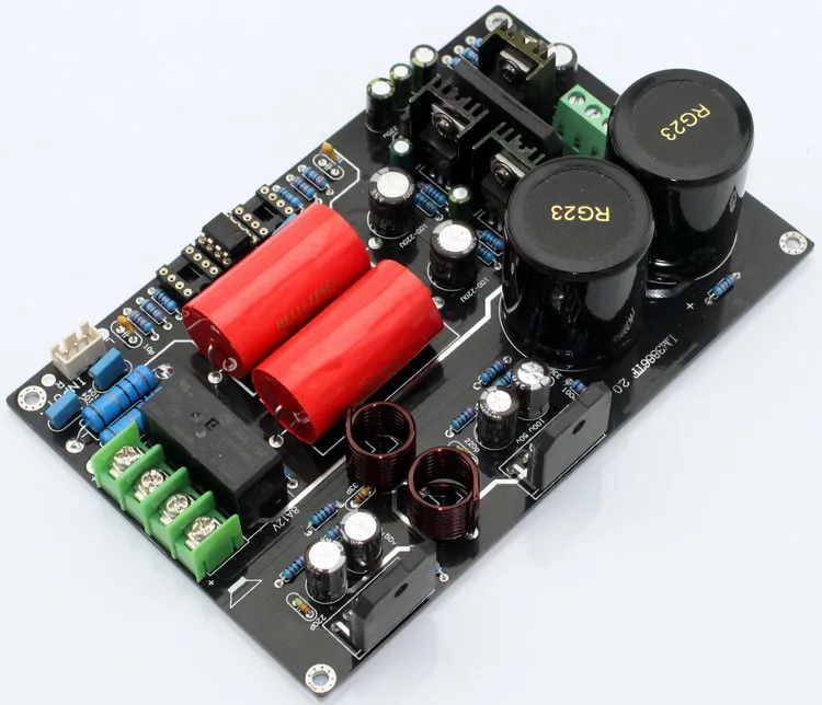 LM3886 + NE5532 amplifier board stereo 2.0 channel hifi amplifier 68W+68W CG version With UPC1237 speaker protection circuit
LM3886 + NE5532 amplifier board stereo 2.0 channel hifi amplifier 68W+68W CG version With UPC1237 speaker protection circuit