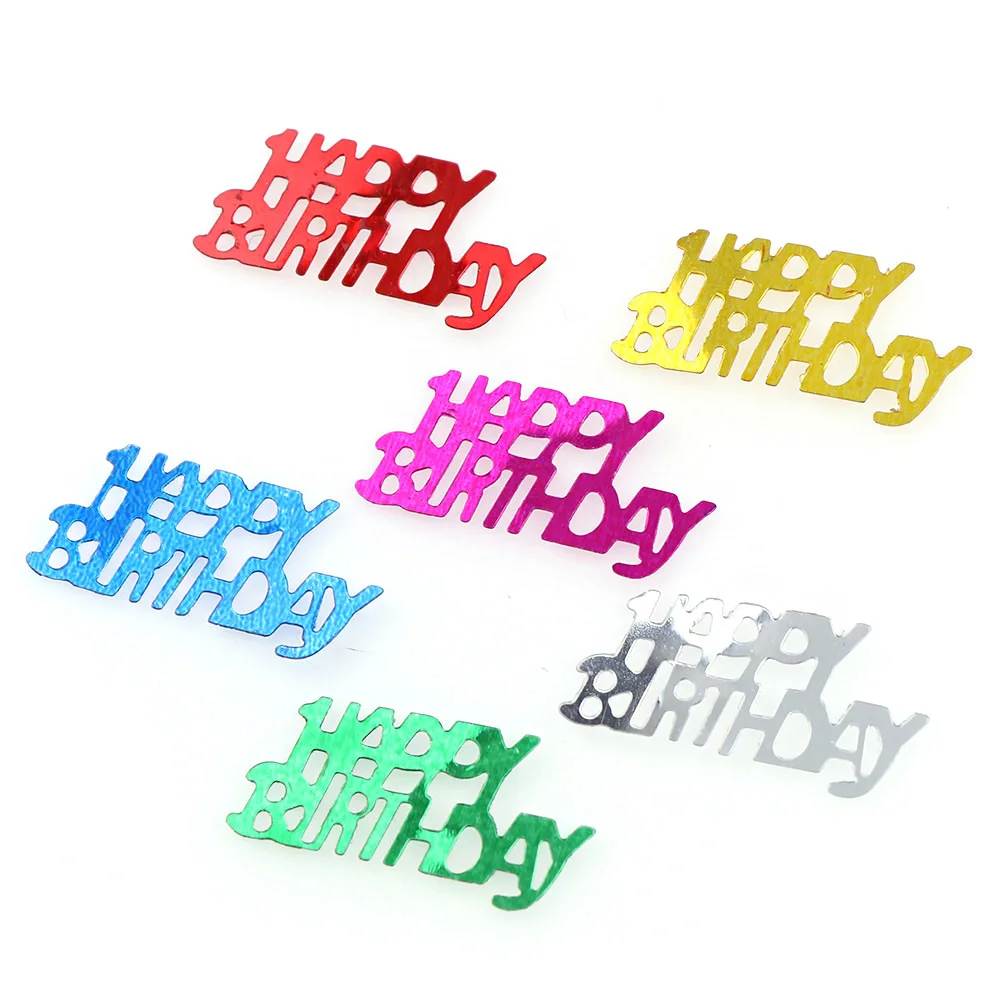 15g Confetti Happy Birthday Barty Wedding Party Scatters Table Decoration Age Birthday Party Wedding Decor Supplies
15g Confetti Happy Birthday Barty Wedding Party Scatters Table Decoration Age Birthday Party Wedding Decor Supplies