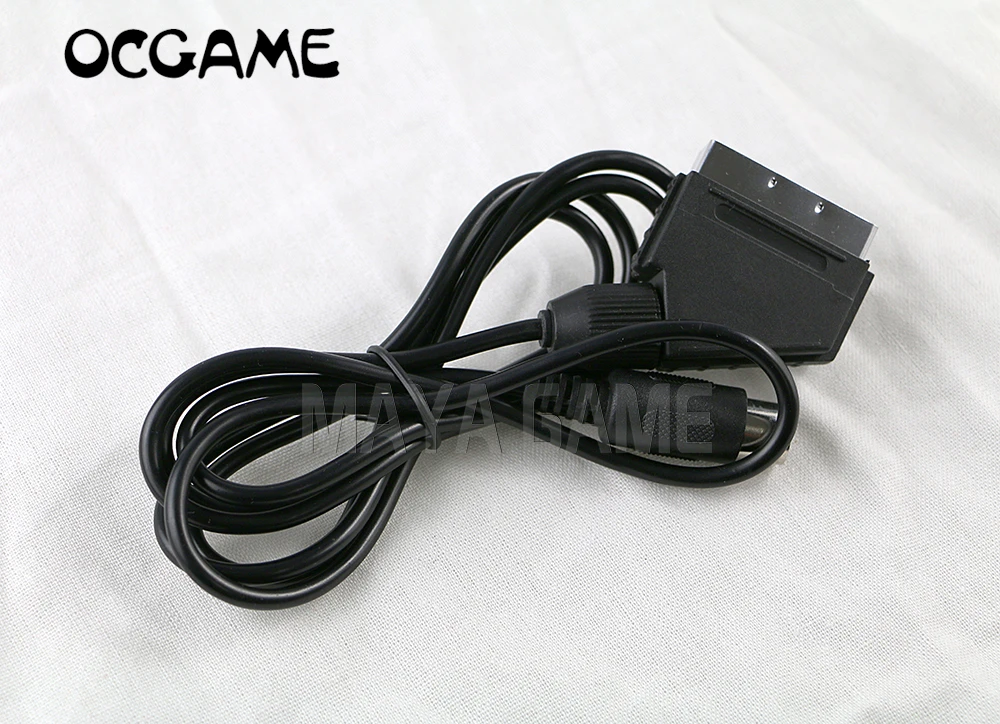 OCGAME высокое качество RGB Scart кабель AV свинцовый для Sega Genesis 1 NTSC Cpin 10 шт./лот|cable for|cable