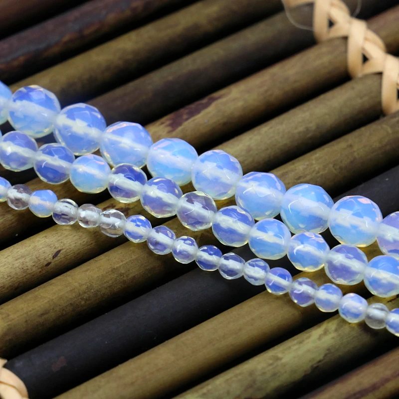 New!White faceted opal loose beads 4mm 6mm 8mm size optional 15inches DIY stone beads women jewelry design wholesale retail
New!White faceted opal loose beads 4mm 6mm 8mm size optional 15inches DIY stone beads women jewelry design wholesale retail