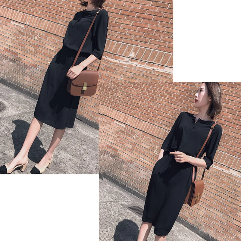 Chiffon dress female summer 2019 new casual wind V-neck single-breasted elastic waist chiffon split waist slim dress female l86
Chiffon dress female summer 2019 new casual wind V-neck single-breasted elastic waist chiffon split waist slim dress female l86