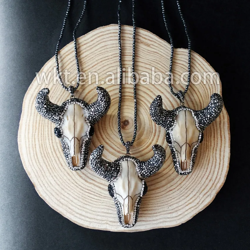 WT-NV034 Amazing wholesale Rhinestone necklace ,cattle head necklace Longhorn Cattle Skull Resin necklace
WT-NV034 Amazing wholesale Rhinestone necklace ,cattle head necklace Longhorn Cattle Skull Resin necklace