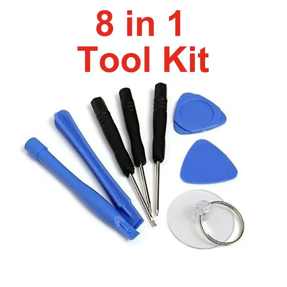 New Arrival 8 in 1 Phone Repairing Tool Kit Suction Cup Mini Screwdrivers Pry Bar Plate Set
New Arrival 8 in 1 Phone Repairing Tool Kit Suction Cup Mini Screwdrivers Pry Bar Plate Set
