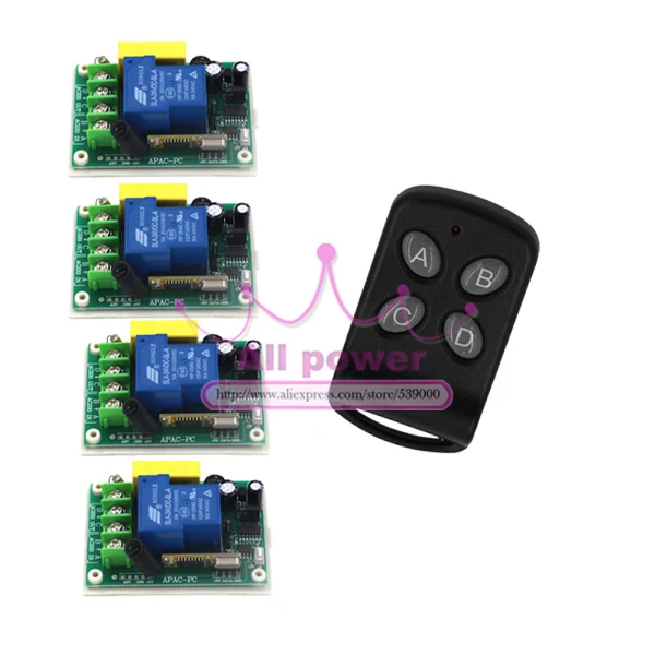 220V 30A Wireless Switch Remote Control System,3000W High power lamps remote control,100M control remote
220V 30A Wireless Switch Remote Control System,3000W High power lamps remote control,100M control remote