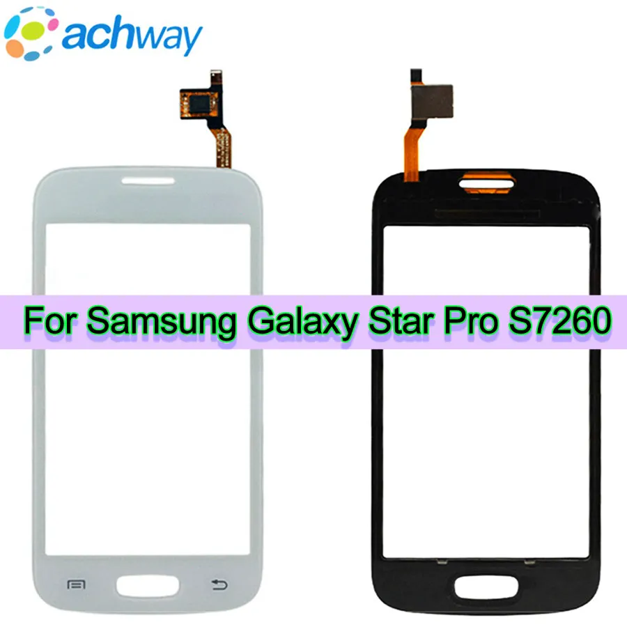 Original 4.0" For Samsung Galaxy Star Pro S7260 S7262 Touch Screen Digitizer Sensor Outer Glass Lens Panel 3m glue Free
Original 4.0" For Samsung Galaxy Star Pro S7260 S7262 Touch Screen Digitizer Sensor Outer Glass Lens Panel 3m glue Free