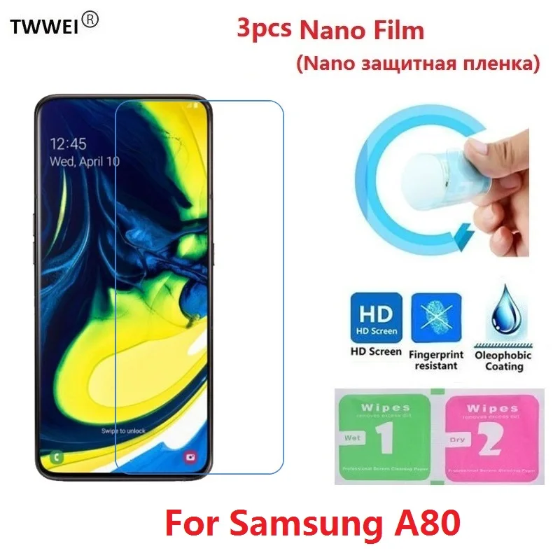 3 шт Для Samsung A80 защитная пленка на экран для Samsung Galaxy A80 защитная пленка (не стекло)
3 шт Для Samsung A80 защитная пленка на экран для Samsung Galaxy A80 защитная пленка (не стекло)