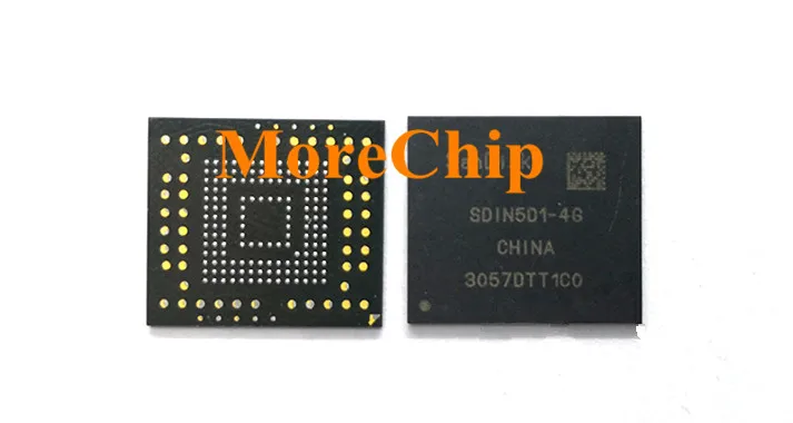 Флэш память SDIN5D1 4G eMMC NAND BGA IC Chip 2 шт./лот|Платы для мобильных телефонов| |