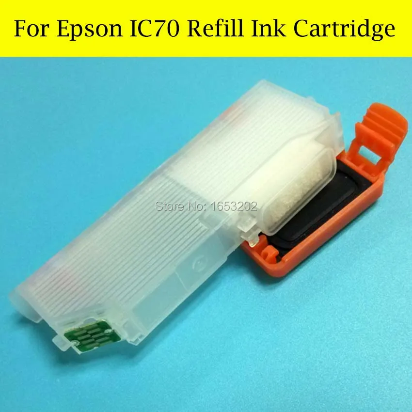 6 цветов/набор чернильных картриджей IC70 для принтера Epson