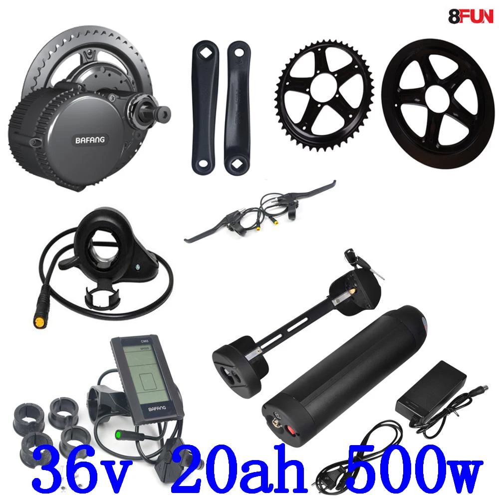 BBS02B 36 в 500 Вт Средний двигатель с блокировкой батареи 36 в 20 Ач E-Bike LG Cell Motor Kits для электрического велосипеда Bafang с зарядным устройством
BBS02B 36 в 500 Вт Средний двигатель с блокировкой батареи 36 в 20 Ач E-Bike LG Cell Motor Kits для электрического велосипеда Bafang с зарядным устройством