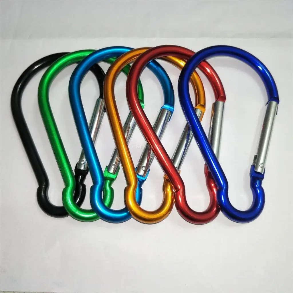 1000Pcs/Lot Large D Shaped Aluminum Carabiner Bi-colored Clip Hook For Hiking Camping
1000Pcs/Lot Large D Shaped Aluminum Carabiner Bi-colored Clip Hook For Hiking Camping