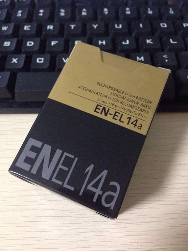 2 шт. 1230 мАч EN EL14A батарея ENEL14a аккумуляторная для камеры Nikon D5500 D5300 D5200 D3200 D3300 D5100