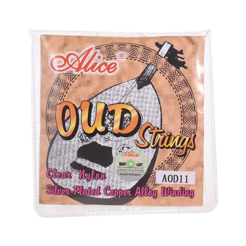 Durable Strings Set(G-D-A-E-B-F) Nylon Core Silver Plated Copper Alloy Winding (.022-.033) String Parts
Durable Strings Set(G-D-A-E-B-F) Nylon Core Silver Plated Copper Alloy Winding (.022-.033) String Parts