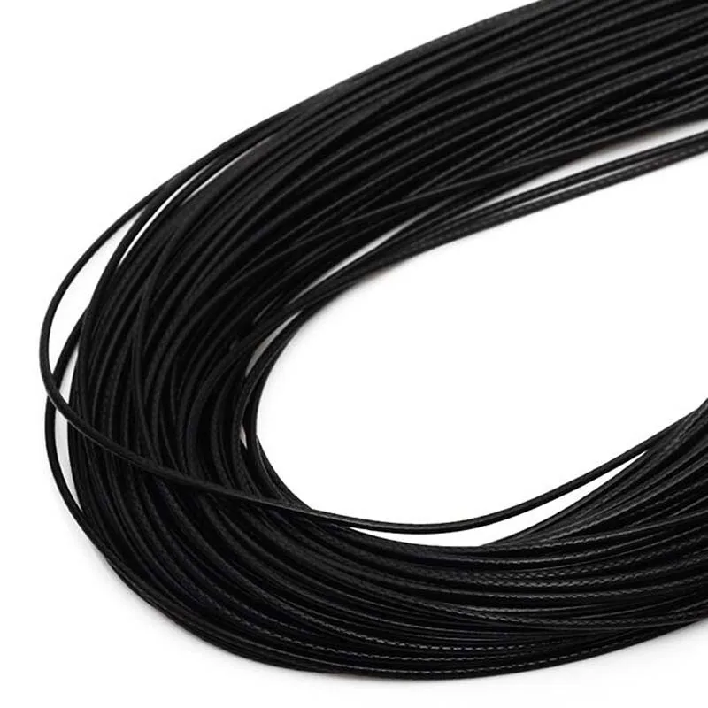 New 50 Pcs Pendant Cords Lanyard 1.5MM Black Wax Rope Lobster Clasp Necklace Lanyards New Fashion Jewelry Pendant Cord
New 50 Pcs Pendant Cords Lanyard 1.5MM Black Wax Rope Lobster Clasp Necklace Lanyards New Fashion Jewelry Pendant Cord