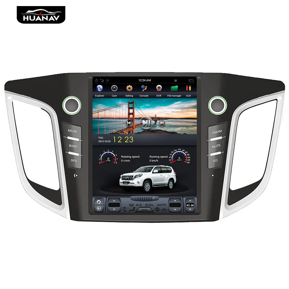 Android 7.1 Tesla style Car DVD Player GPS Navigation For HYUNDAI IX25/CRETA 2014+Auto radio tape recorder head unit multimedia
Android 7.1 Tesla style Car DVD Player GPS Navigation For HYUNDAI IX25/CRETA 2014+Auto radio tape recorder head unit multimedia