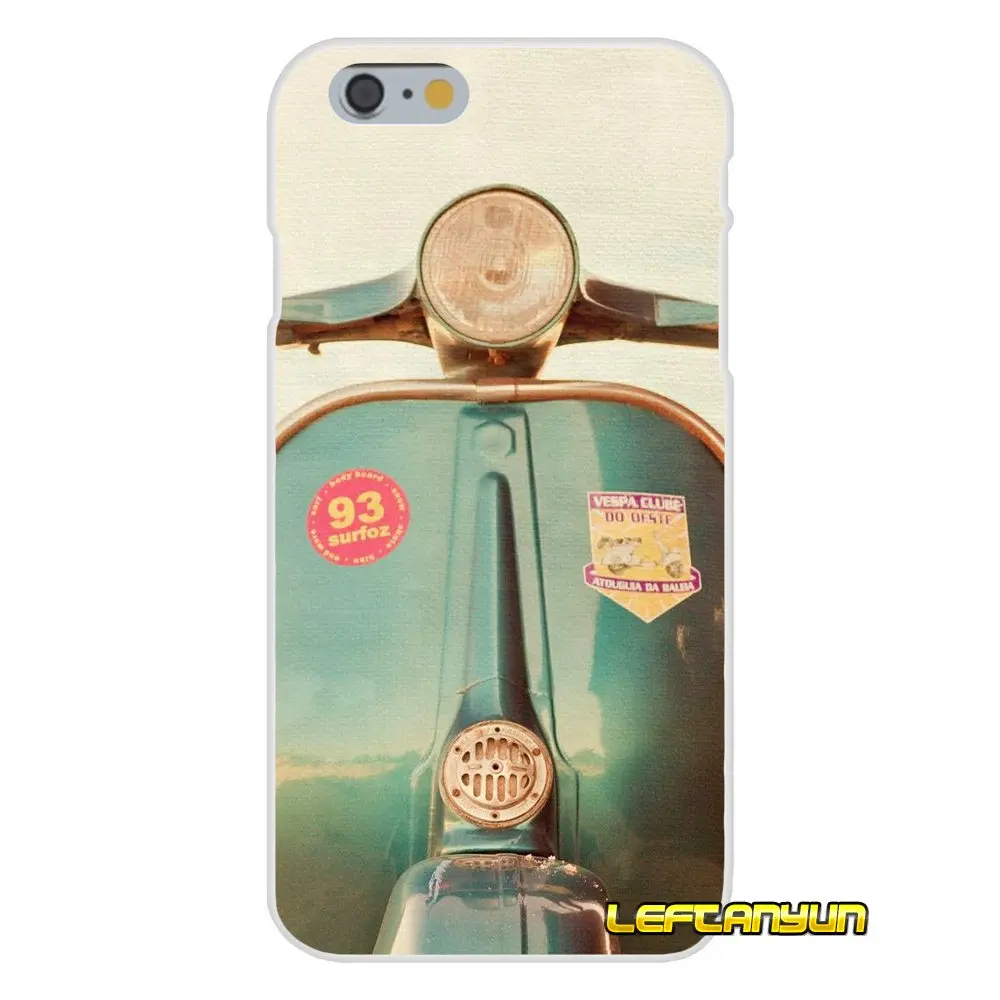 Синий Vespa для Samsung Galaxy S3 S4 S5 MINI S6 S7 edge S8 S9 Plus Note 2 3 4 5 8 аксессуары чехлы телефонов |