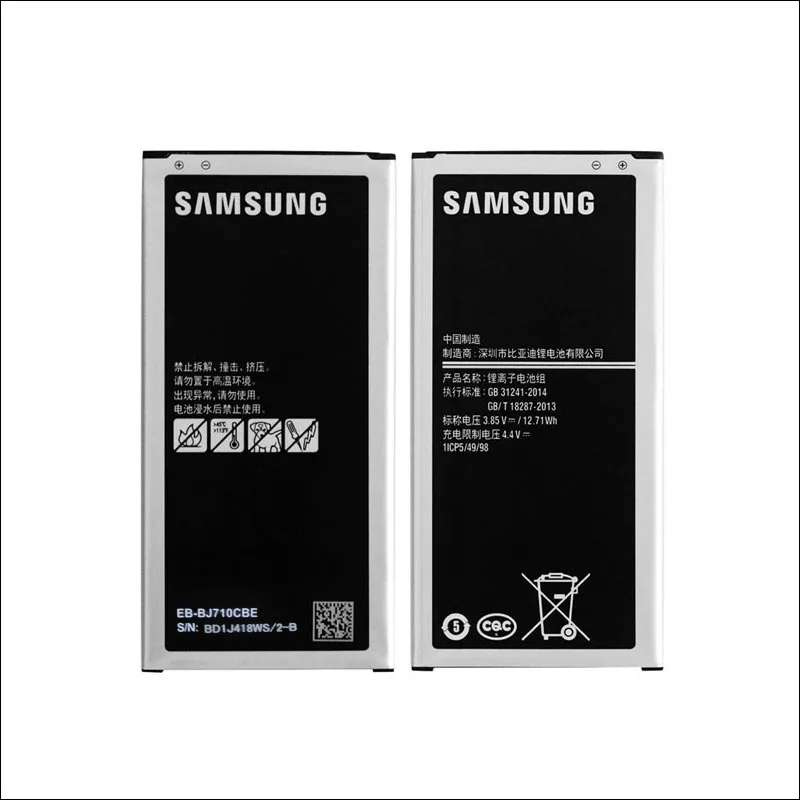 100% оригинал 3300 мАч EB-BJ710CBE для samsung GALAXY J7 2016 Edition SM-J7108 батарея Batteria akku + отслеживания