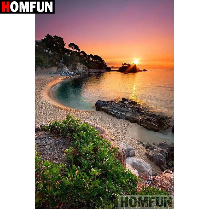 HOMFUN Full Square/Round Drill 5D DIY Diamond Painting "Sunrise scenery" 3D Embroidery Cross Stitch 5D Home Decor A15962
HOMFUN Full Square/Round Drill 5D DIY Diamond Painting "Sunrise scenery" 3D Embroidery Cross Stitch 5D Home Decor A15962