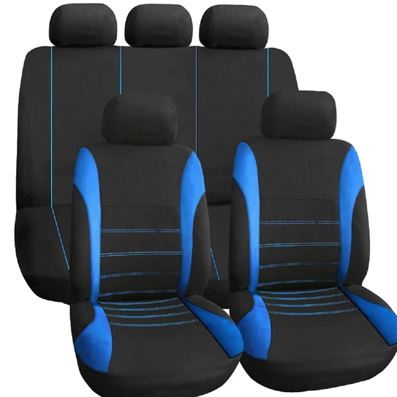 GNUPME Car Seat Covers Full Set Automobile Seat Protection Cover Vehicle Seat Covers Universal Car Accessories Car-Styling Black
GNUPME Car Seat Covers Full Set Automobile Seat Protection Cover Vehicle Seat Covers Universal Car Accessories Car-Styling Black