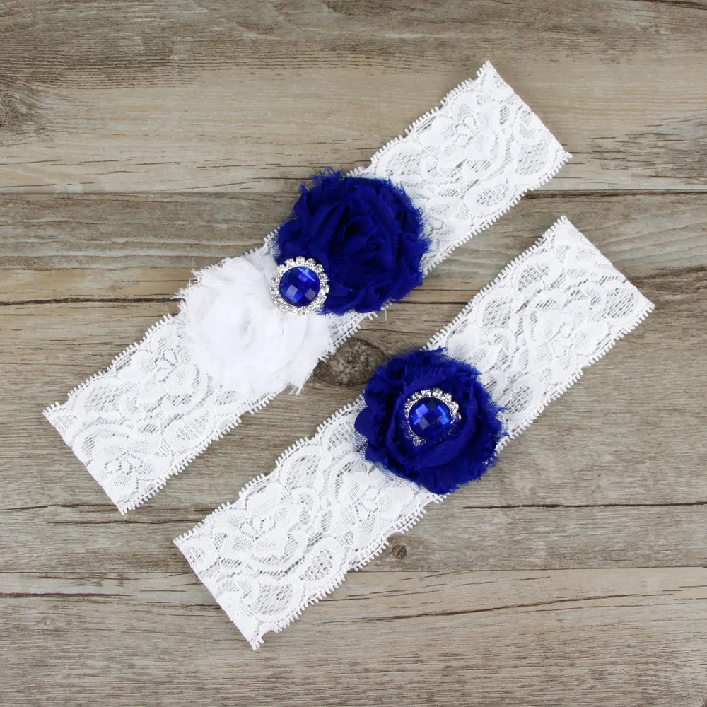 2pcs/Lot Popular Wedding Garters Set Royal Blue Beaded Bridal Toss Garter White Lace Customize Keep Garter
2pcs/Lot Popular Wedding Garters Set Royal Blue Beaded Bridal Toss Garter White Lace Customize Keep Garter