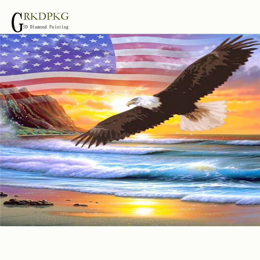 NEW 5D diy Full Square/Round Diamond Painting eagle animal art Cross Stitch Diamond Embroidery Diamond Mosaic Wedding decoration
NEW 5D diy Full Square/Round Diamond Painting eagle animal art Cross Stitch Diamond Embroidery Diamond Mosaic Wedding decoration
