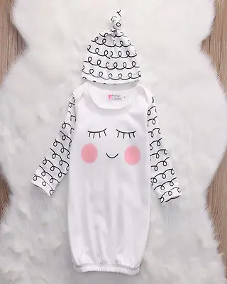 Emmaaby/Чудесный комплект одежды для новорожденных с изображением глаз и розовых