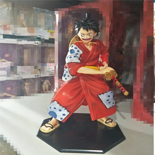 One Piece Luffy Monkey D 24 см ПВХ экшн фигурка модель куклы игрушки|Игровые фигурки и