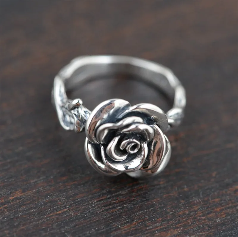 BESTLYBUY 100% Real 925 Sterling Silver Ring Jewelry Retro Rose Flower Rings for Women Lover Engagement Jewelry Gifts
BESTLYBUY 100% Real 925 Sterling Silver Ring Jewelry Retro Rose Flower Rings for Women Lover Engagement Jewelry Gifts