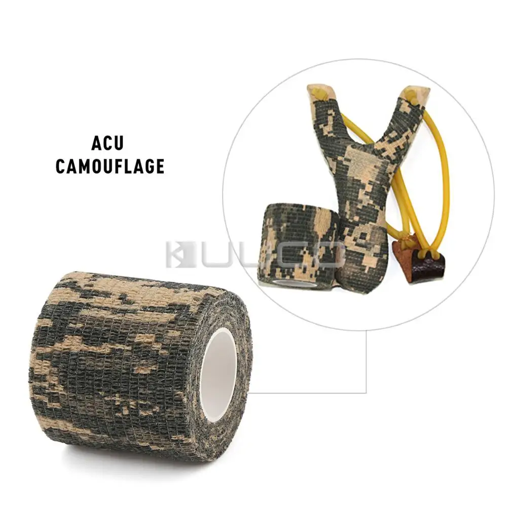 50 PCS/LOT Military Camouflage Tape/Camouflage Stealth Tape/Security protection waterproof self adhesive elastic bandage
50 PCS/LOT Military Camouflage Tape/Camouflage Stealth Tape/Security protection waterproof self adhesive elastic bandage