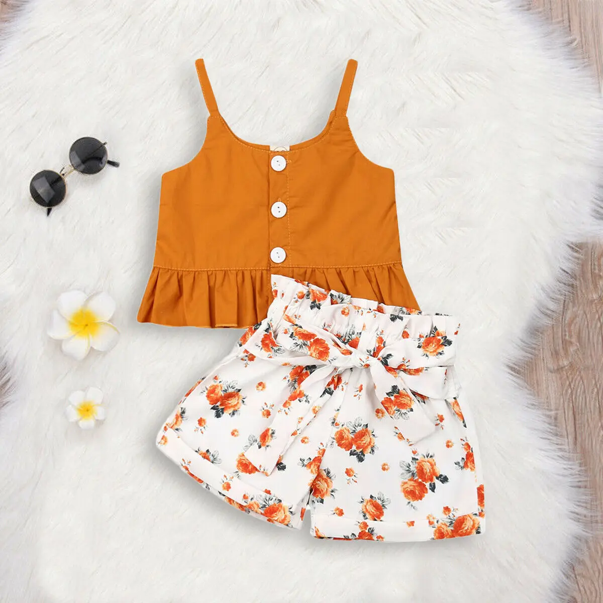 Toddler Kid Baby Girl Clothing Sling Tops Floral Shorts Pants Outfits Clothes Summer Fashion Sleeveless Girls Set
Toddler Kid Baby Girl Clothing Sling Tops Floral Shorts Pants Outfits Clothes Summer Fashion Sleeveless Girls Set