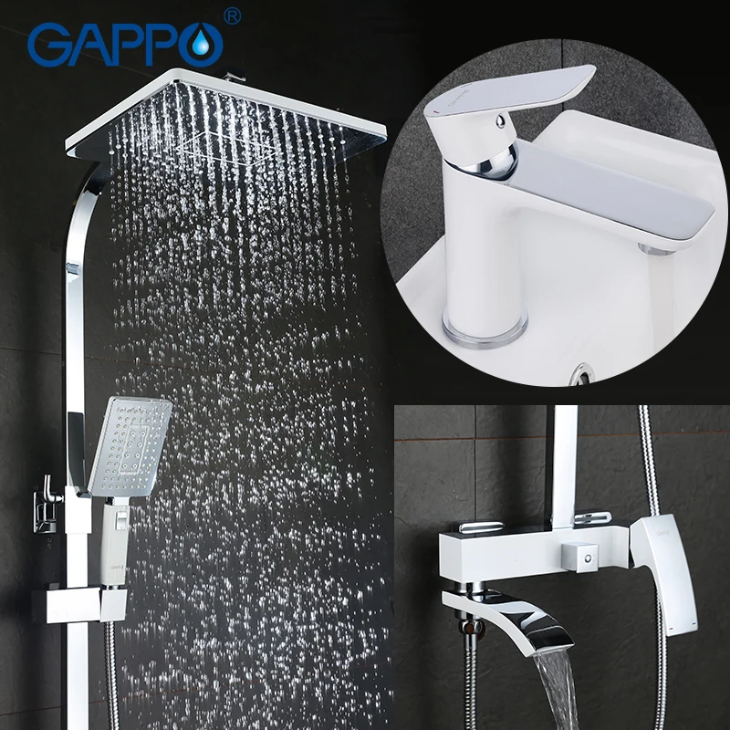 GAPPO shower faucets set bathtub faucet mixer tap waterfall wall shower head shower Basin Faucet mixer shower system
GAPPO shower faucets set bathtub faucet mixer tap waterfall wall shower head shower Basin Faucet mixer shower system
