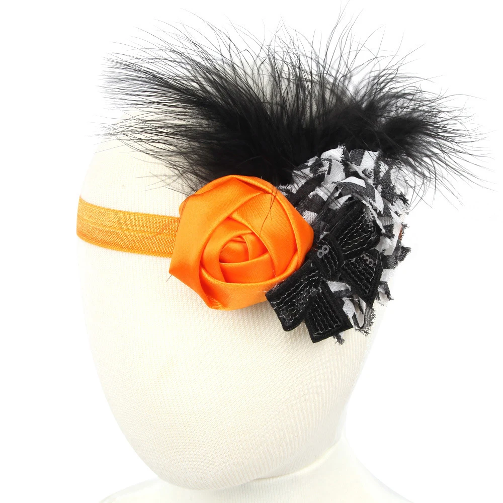 1 шт. повязка на голову с перьями для девочек MAYA STEPAN модные аксессуары Хэллоуина