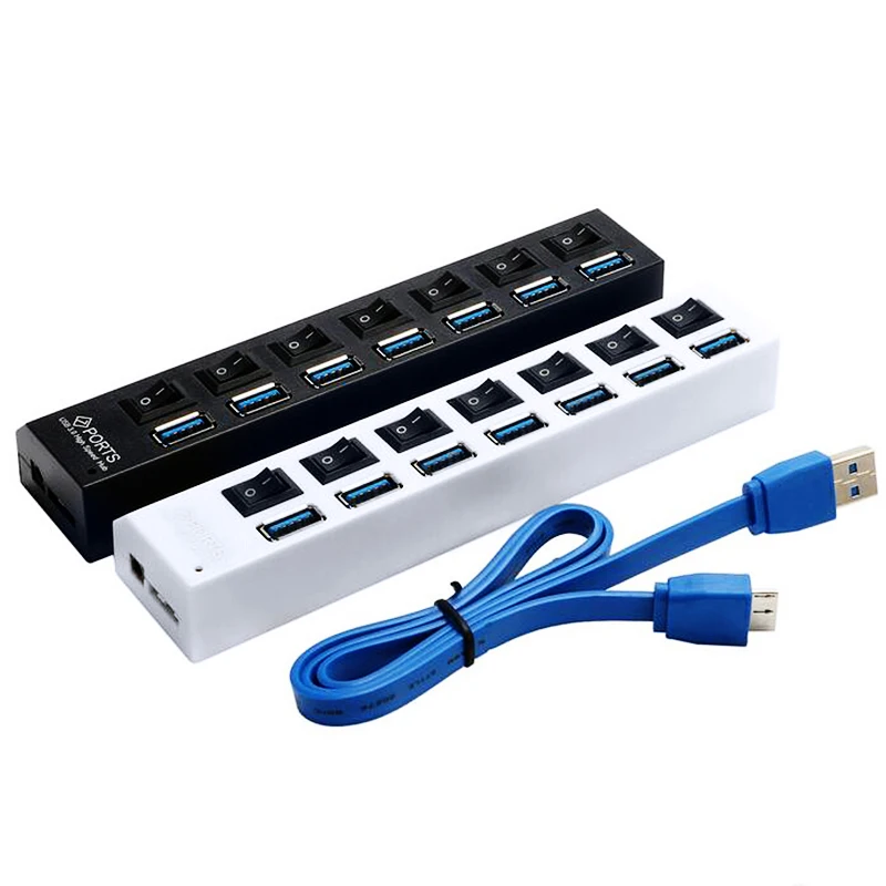 Usb хаб 3 0 Мульти USB док станция высокоскоростной разветвитель 3/6 Порты жил