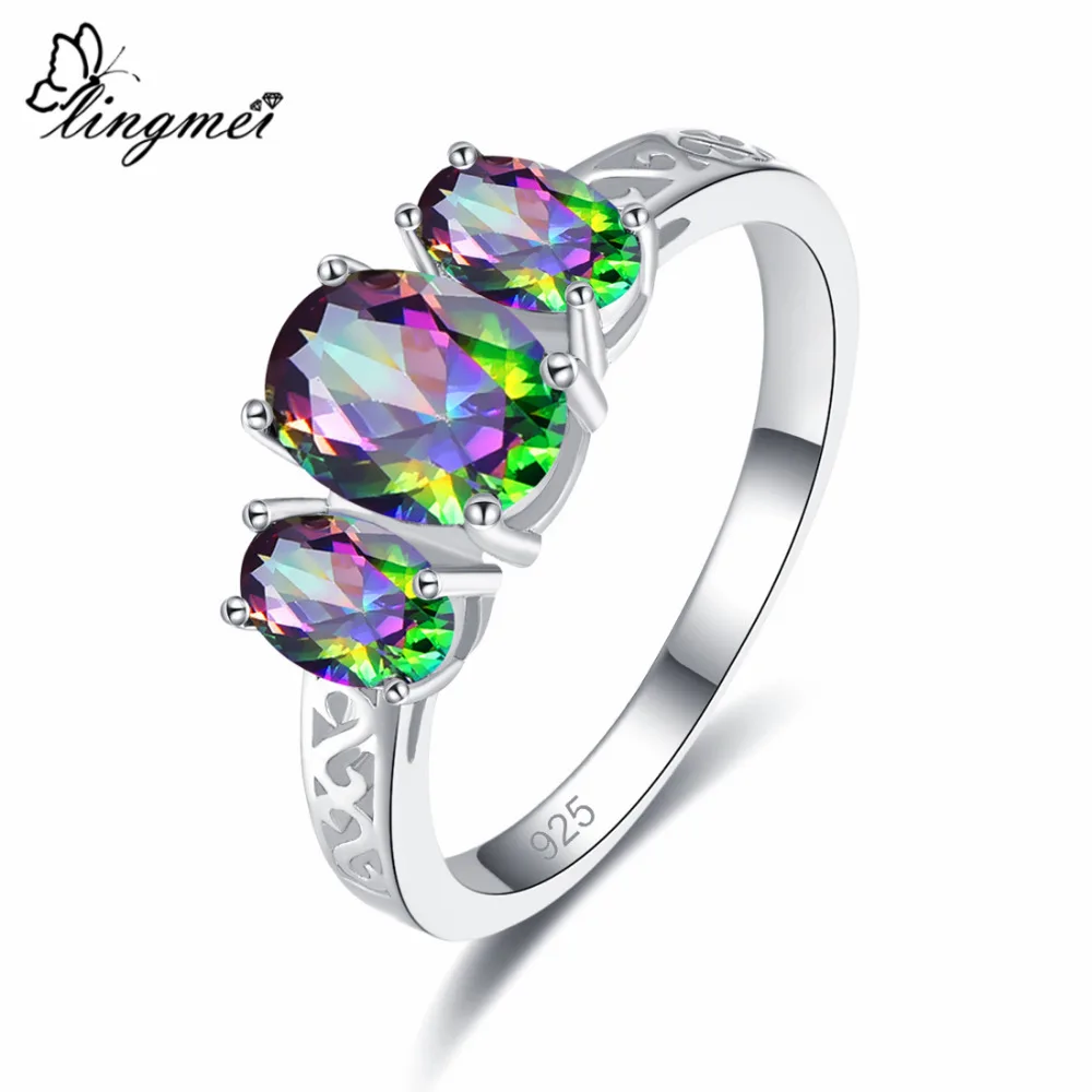 lingmei Dropshipping Women Jewelry OvalMultiBlue Cubic Zircon Silver Color Ring Size 6-9 Gorgeous Vintage
lingmei Dropshipping Women Jewelry OvalMultiBlue Cubic Zircon Silver Color Ring Size 6-9 Gorgeous Vintage