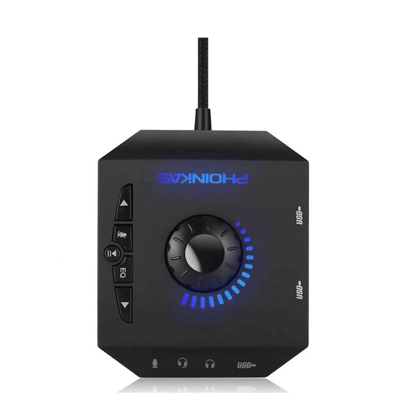 HOT-Phoinikas T10 Multi-Switch Usb Hub Audio Adapter External Stereo Card With 3.5 Mm Headphones And Microphone Jack Black
HOT-Phoinikas T10 Multi-Switch Usb Hub Audio Adapter External Stereo Card With 3.5 Mm Headphones And Microphone Jack Black